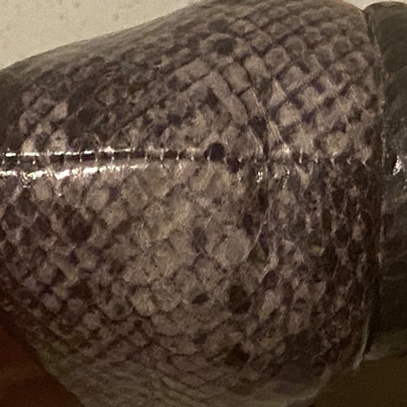 Nine West snakeskin pointed toe  ballet flats. Sz 6.5 - Picture 16 of 16